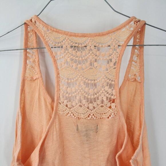 GAP Racerback Lace Tank Top Womens Size Medium M - Picture 5 of 5